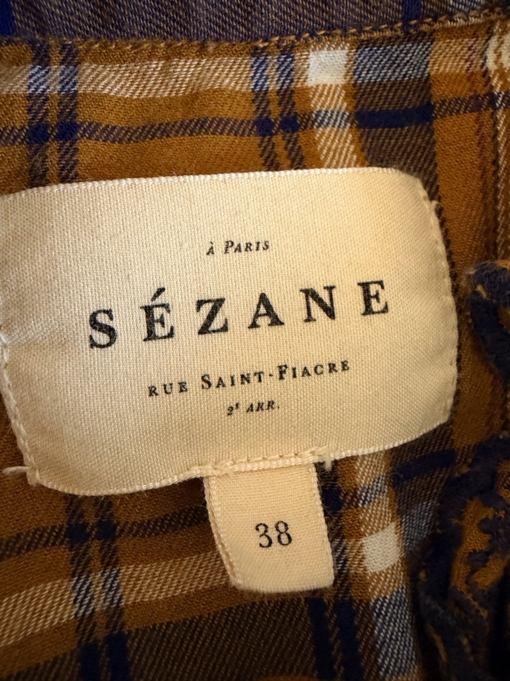 Bundle of Sezane blouses size 38 and T6 mommy and me matching - Picture 9 of 9